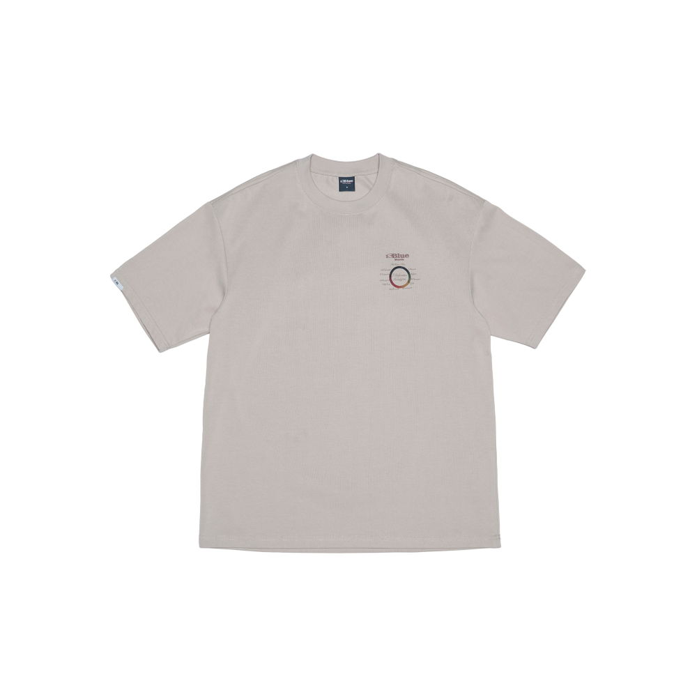 Футболка Nothomme Blue Mountain Geo Print Coolmax Pro T-Shirt "Light Khaki"