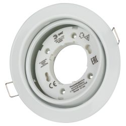 KL35 А WH /1 Светильник ЭРА под лампу Gx53 поворотный, 220V, 13W, белый