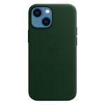 Кожаный чехол с поддержкой MagSafe Apple Leather Case для iPhone 13 mini, Sequoia Green (Зеленая секвойя)