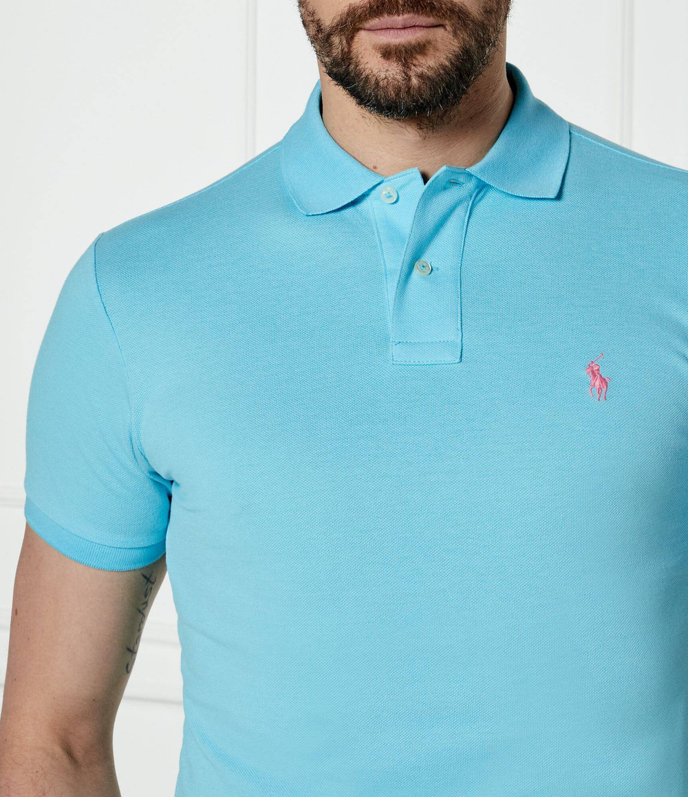 поло POLO RALPH LAUREN - голубой(710795080)