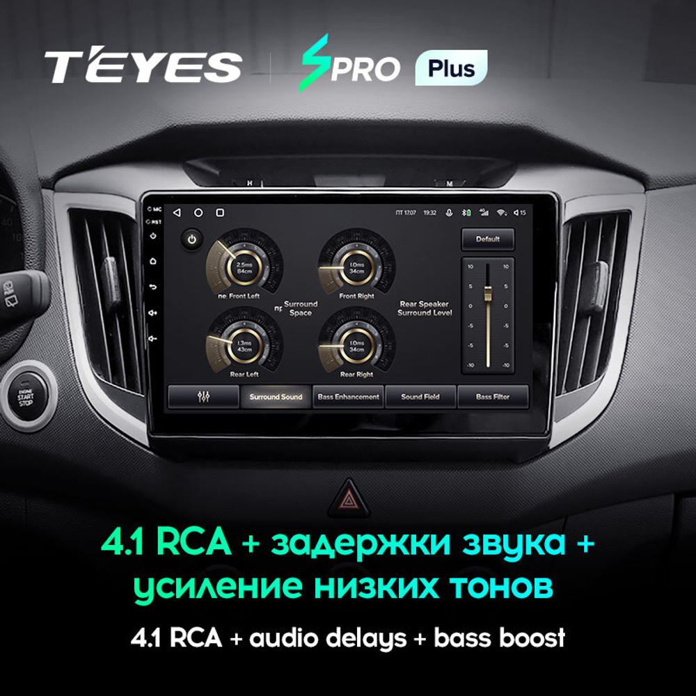 Teyes SPRO Plus 10,2" для Hyundai Creta, iX25 2016 - 2020