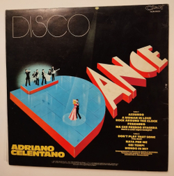 Винтажная виниловая пластинка LP Adriano Celentano Disco Dance (Italy 1977)