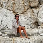 Рубашка Смерч #4 Вельветовая Бежевая