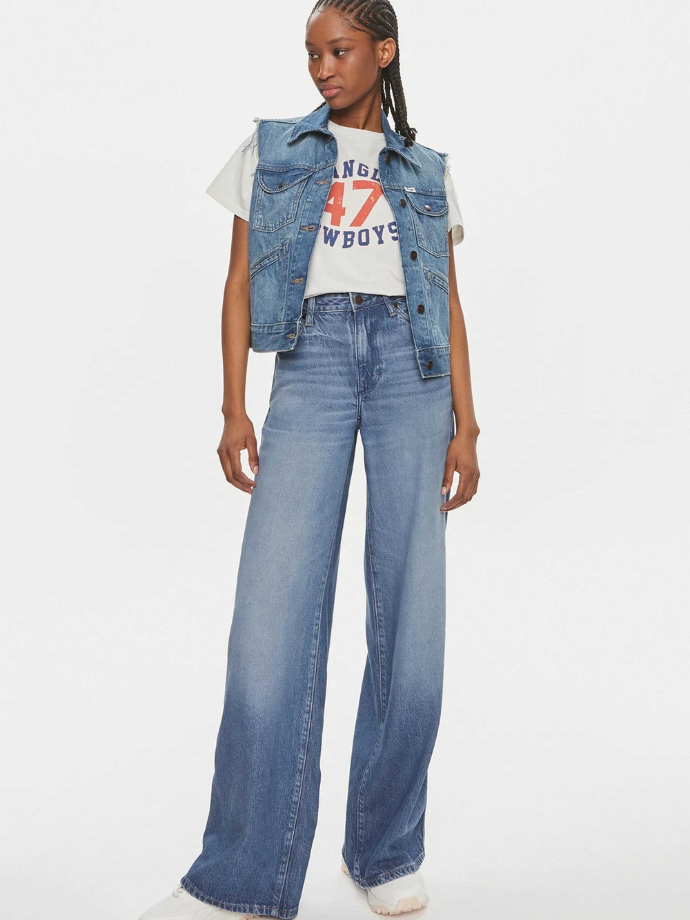 Джинсы женские WRANGLER WORLD WIDE PROMISES KEPT