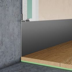 Плинтус скрытого монтажа Pro Design 323, 2700x14,5x98,6 мм