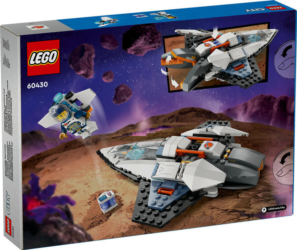 Конструктор LEGO City 60430 Межзвездный космический корабль