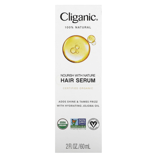 Cliganic, 100% натуральная сыворотка для волос, 60 мл (2 жидк. унц.)