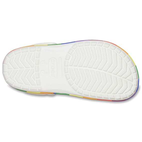 Crocs Rainbow Stripe 'White'
