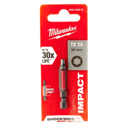 Бита Milwaukee SHOCKWAVE TX20 50мм