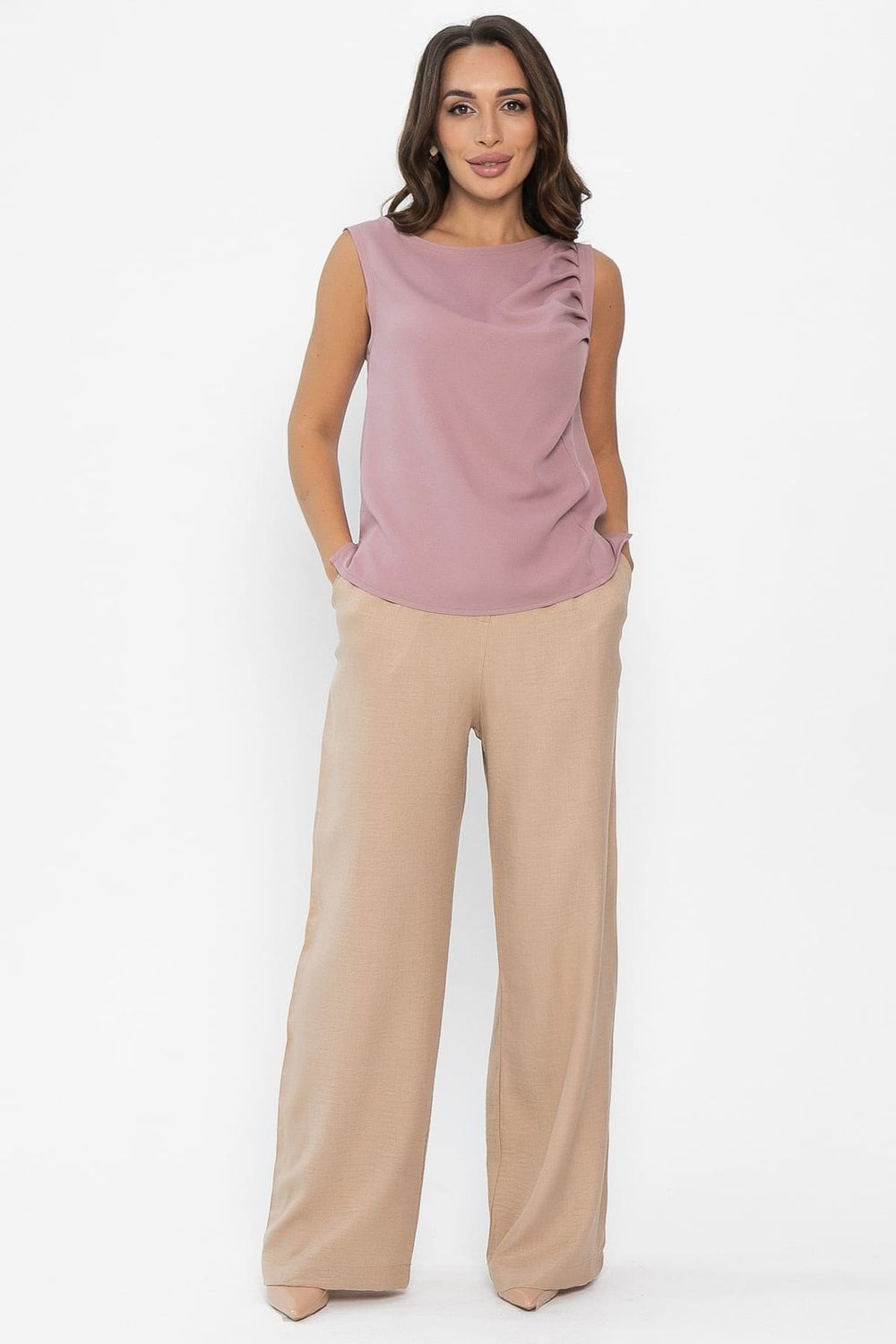 Блуза Лоранс (пудра) Б14014-47М LT Collection