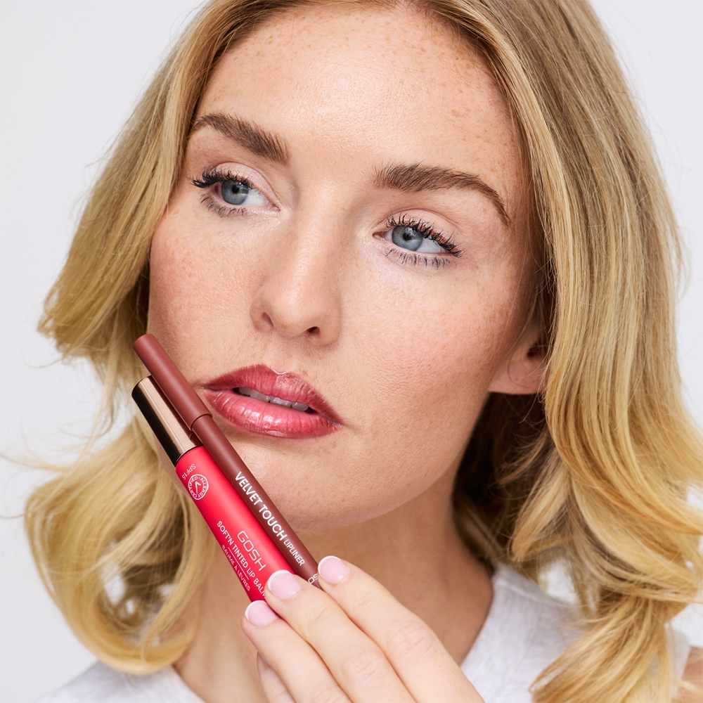 Gosh Soft`n Tinted - Тонирующий бальзам для губ SPF 15 оттенок 008 Cherry Soda, 8 ml