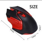 Мышь беспроводная Q46 (черно-красный)