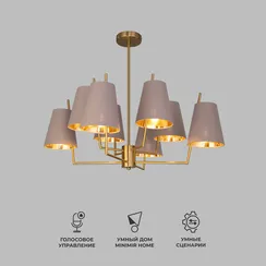 60173/8 / потолочный светильник / латунь Smart