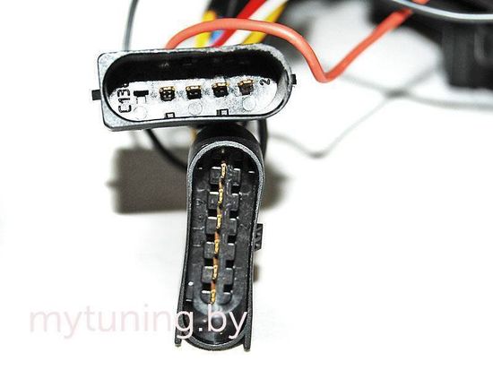 Передние фары xhenon black для Mercedes S W220