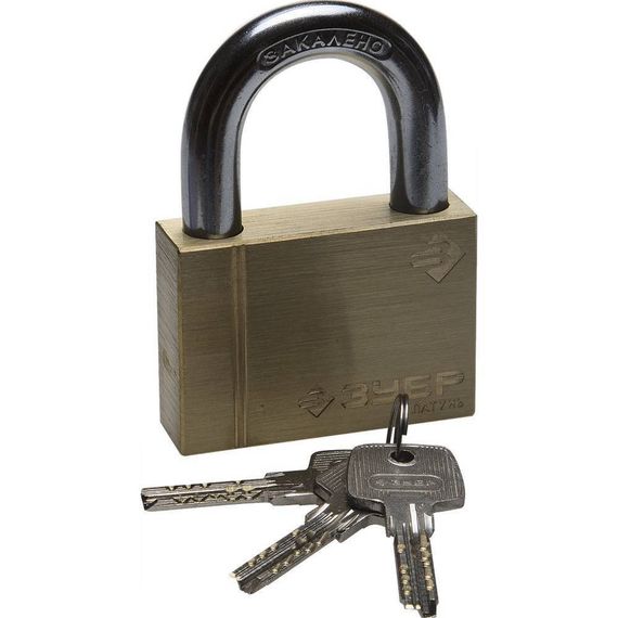 Навесной замок ЗУБР 70 мм (37299-70)