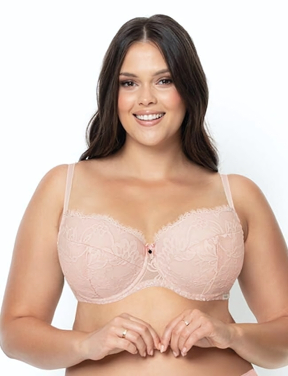 Бюстгальтер Carla с плотной чашкой (Размер: 85E) (Цвет: пудровый)