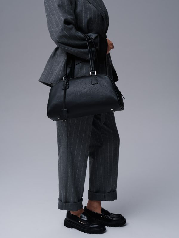 Кожаная сумка DBR 31358 черный