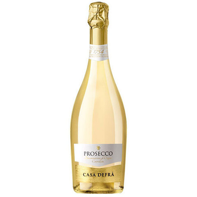 Вино  игристое Каза Дефра Просекко брют бел. 0,75 л 11% Чело Э Терра Италия