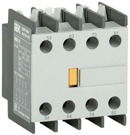 Приставка контактная ПКИ-31 доп. контакты 3НО+1НЗ KARAT IEK KPK10-31