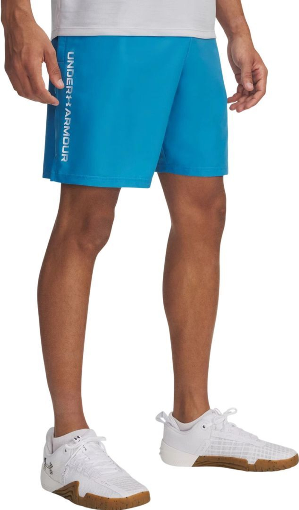 Шорты Under Armour UA Tech Woven Wordmark Short син
