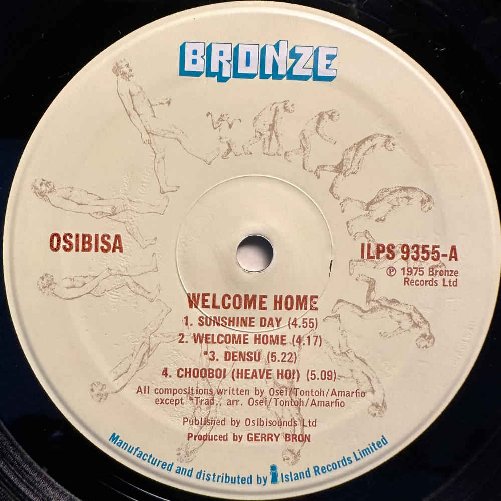 Osibisa - Welcome Home (Англия 1975г.)