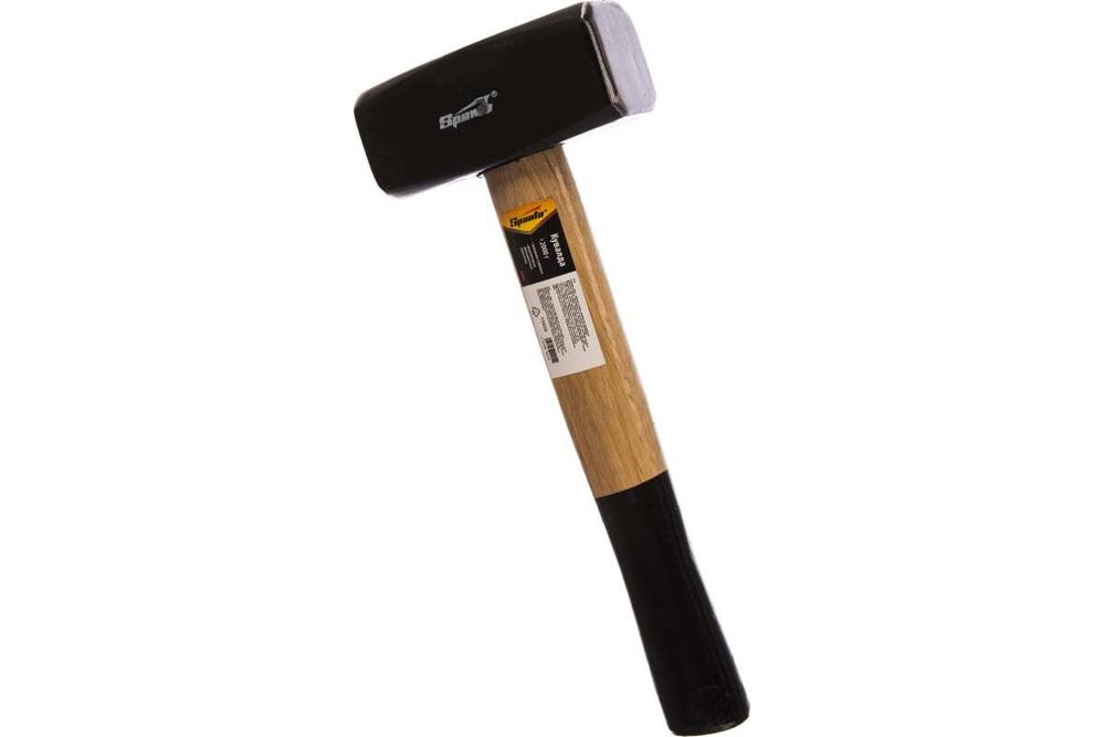 Кувалда, 2000 г, кованая головка, деревянная двухцветная рукоятка Sparta, 10909