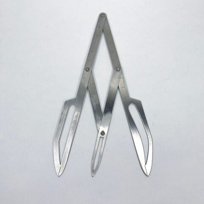 Линейка для бровей "Золотое сечение" (металлическая)