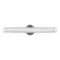 SL2010.131.01 Светильник настенный ST-Luce Никель/Белый, Прозрачный LED 1*13W 3000K/4000K ENFYS