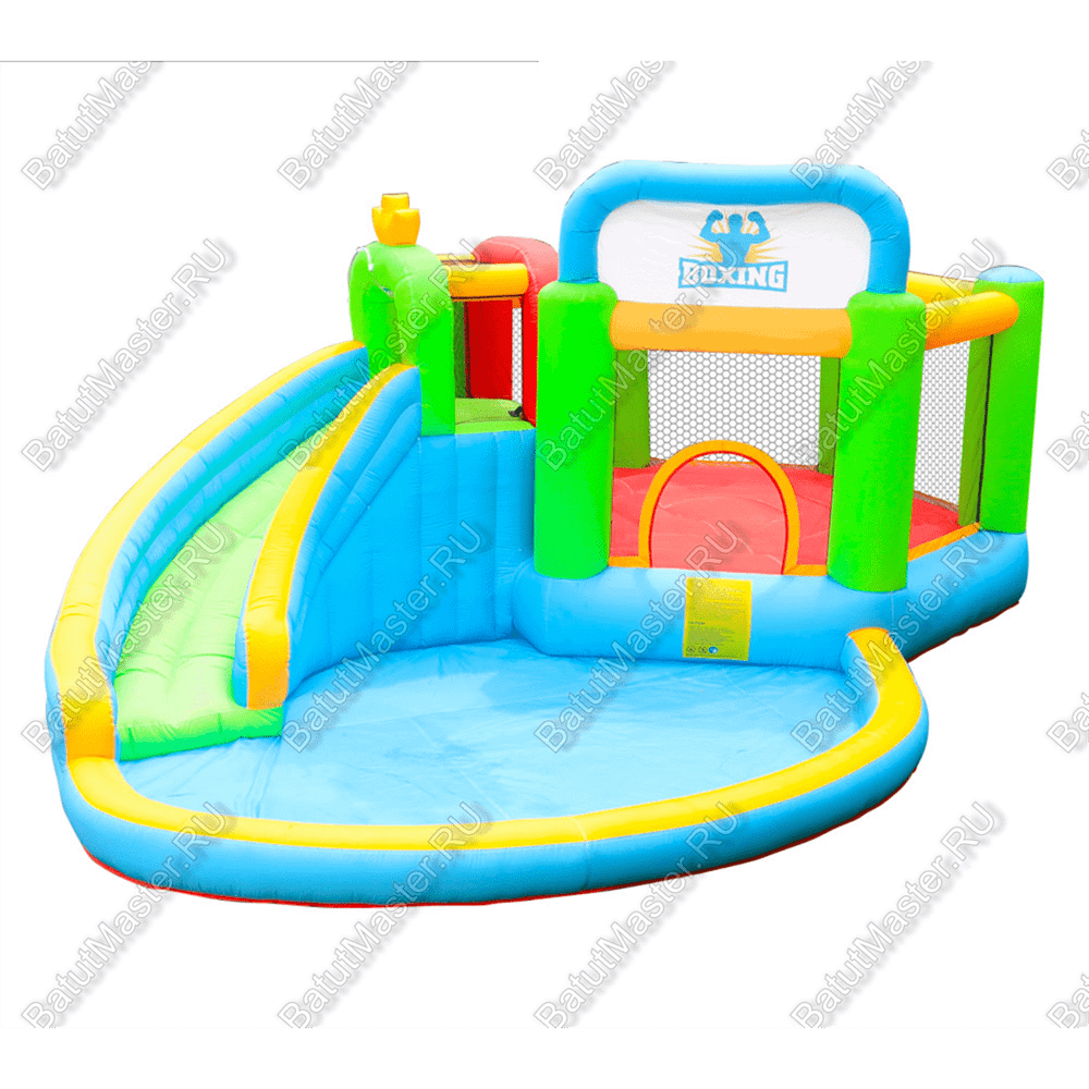 Батут в квартиру "Водная горка" 5,2*4,1*2,25 м