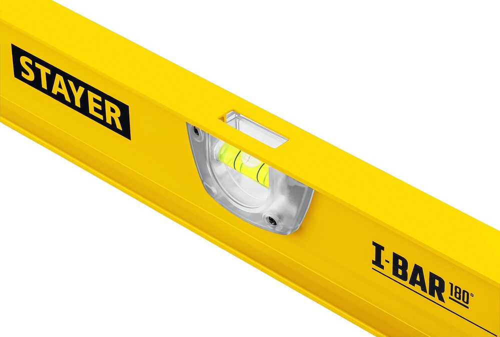 STAYER I-Bar 180˚, 1200 мм, двутавровый, уровень с поворотным глазком (3470-120)