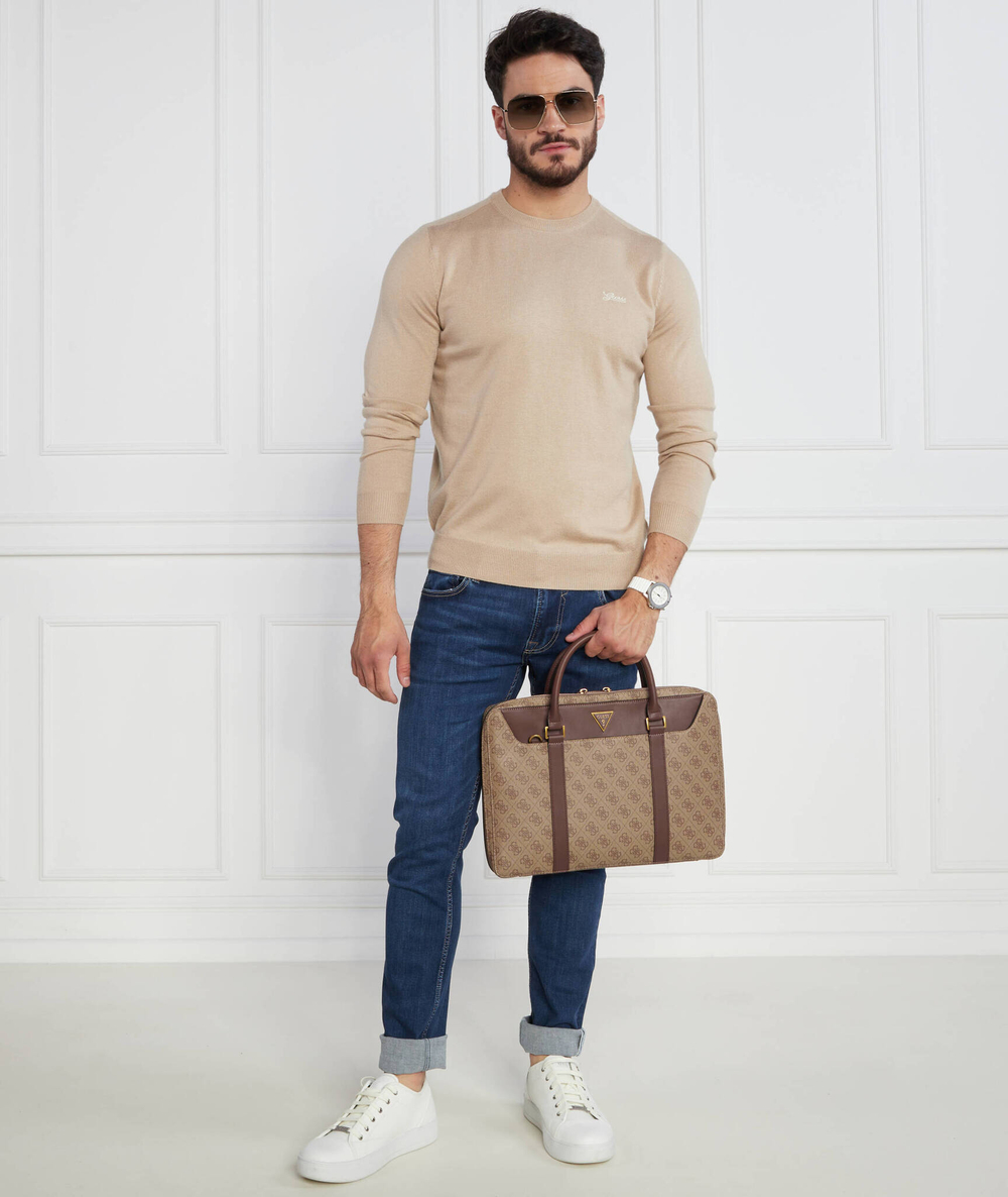 Сумка для ноутбука 15" Guess - коричневый(HMEVZL P3138)