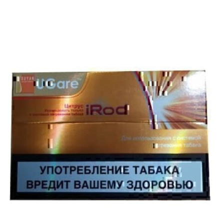 Стики UGare iRod Цитрус (блок - 10 пачек)
