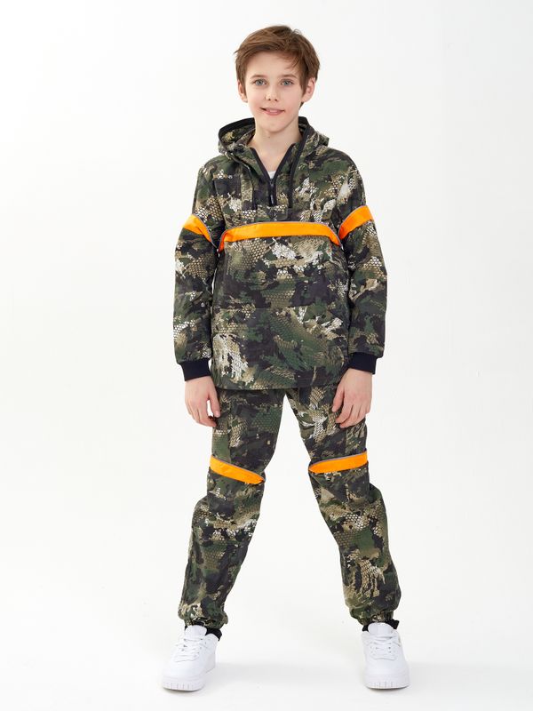 Костюм летний Антигнус-Детский ткань Сорочка цвет Зелёный питон