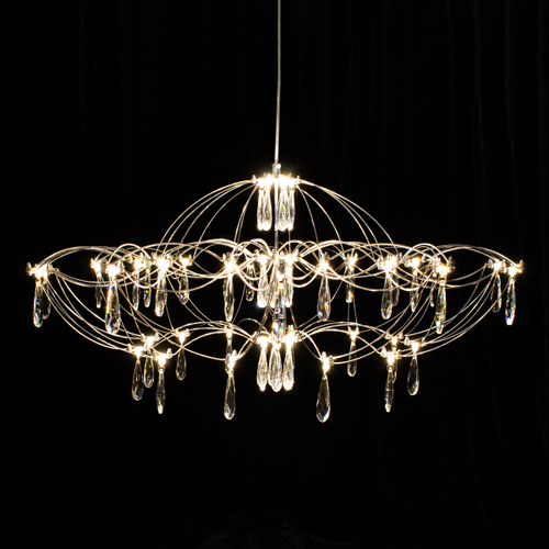 Подвесная светодиодная люстра Citilux ASTER CL208010 LED