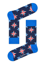 Носки унисекс Nautical Star Sock со звездочками (Размер: 29) (Цвет: голубой)