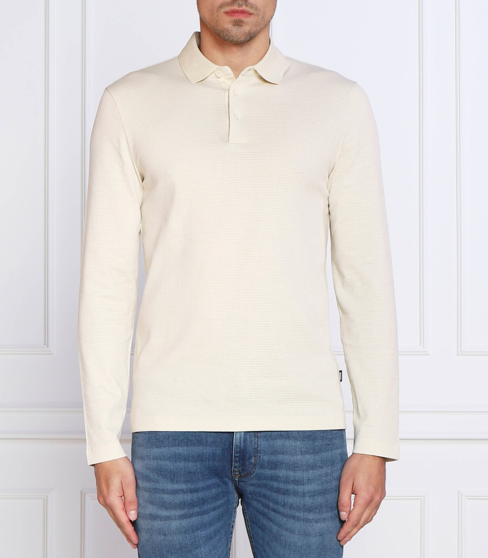 поло pleins 31 BOSS BLACK - бежевый(50485002)