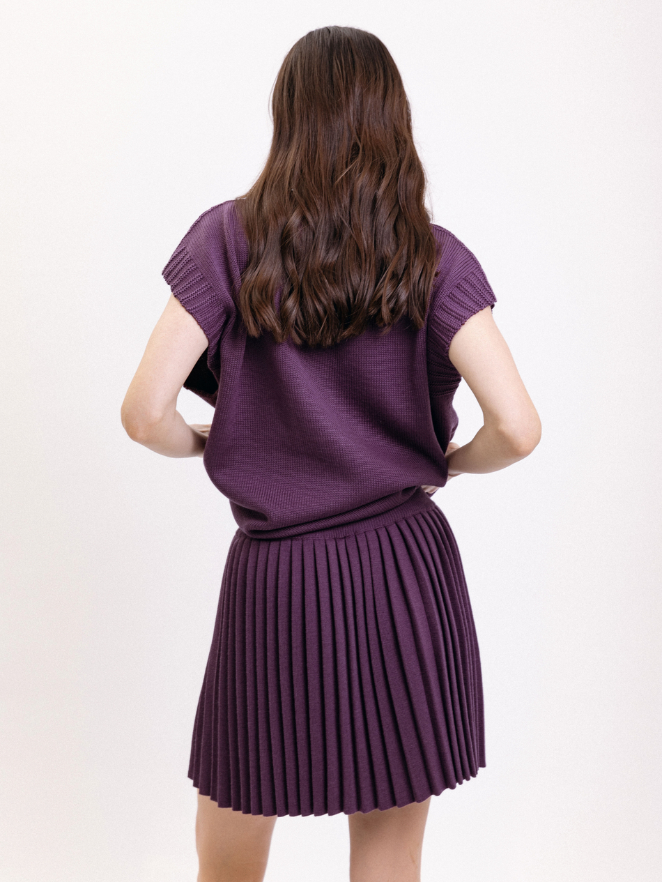 Юбка со складками