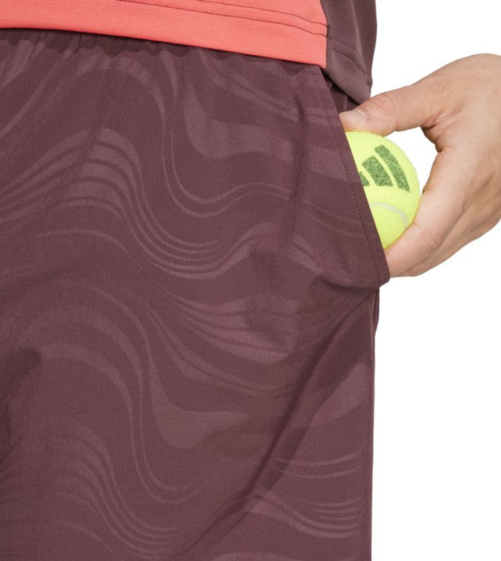 Мужские теннисные шорты Adidas Ergo Pro 7" - Коричневый