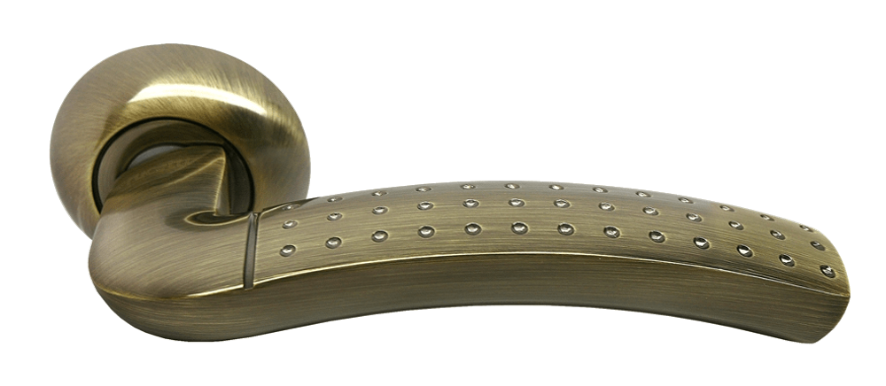 Дверные ручки Rucetti RAP 7 AB Цвет - Античная бронза