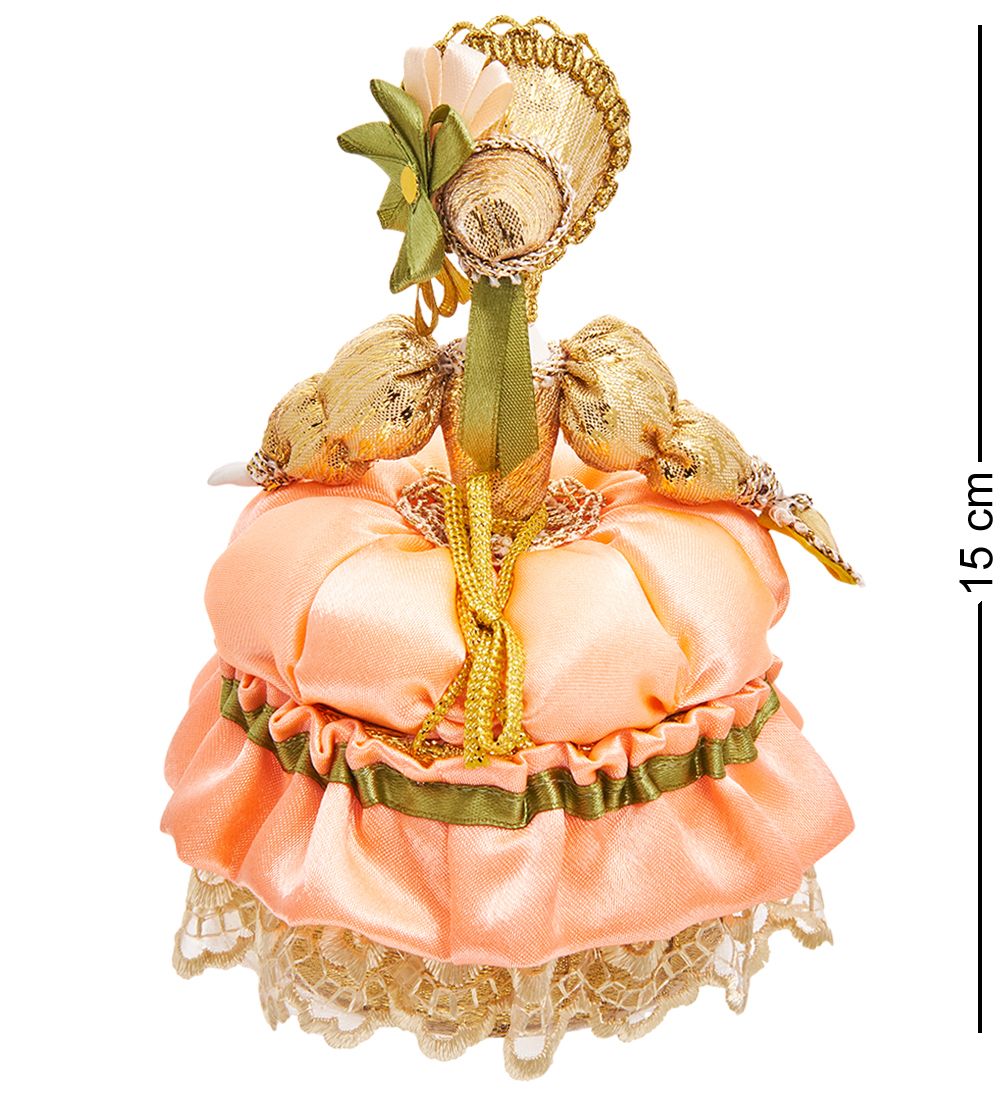 Народные промыслы RK-733/ 9 Кукла-шкатулка «Дама с веером»