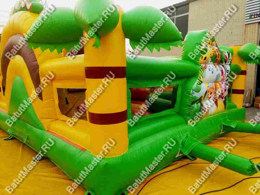 Коммерческий надувной батут "Сафари-экскурсия" 5*5*2,8 м