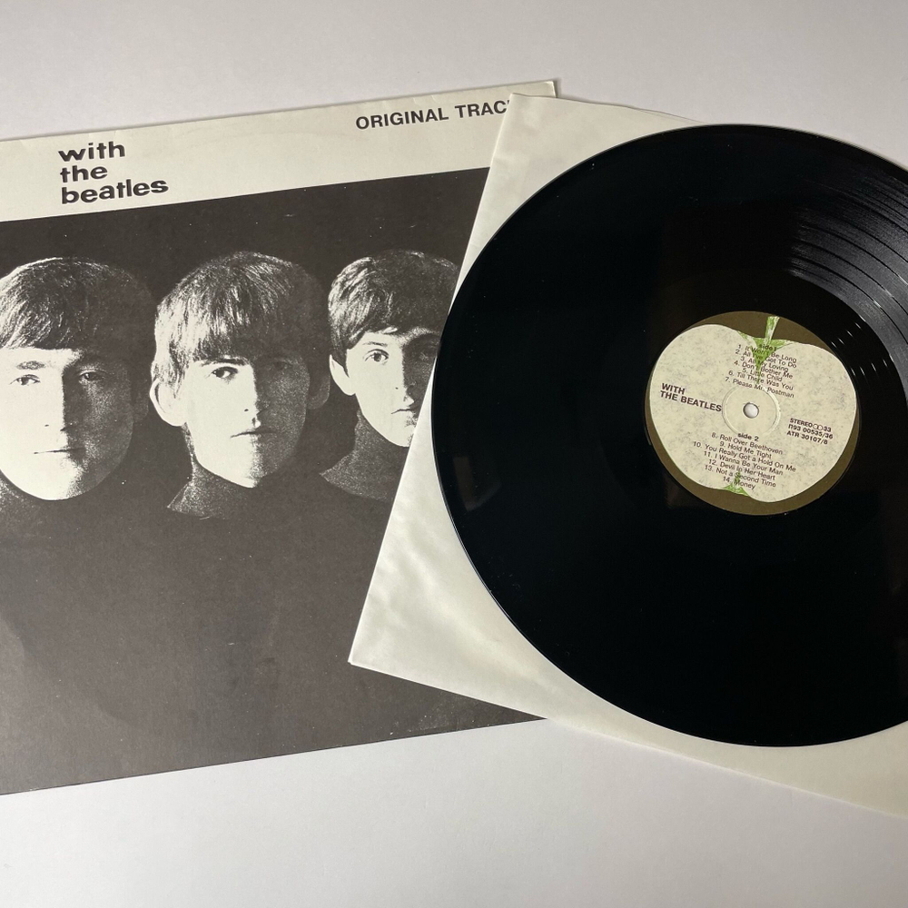 Винтажная виниловая пластинка LP With The Beatles (Россия 1993) Please Mister Postman