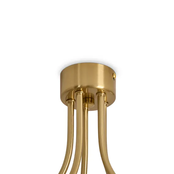 Люстра FR5522PL-05BS Карамель / Caramel E27x5 Freya fr5522pl-05bs