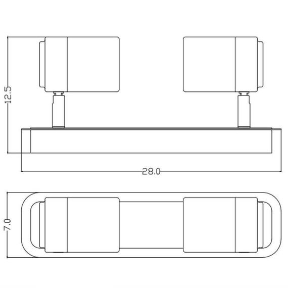 Светодиодный спот Lucide Lennert 26957/10/12