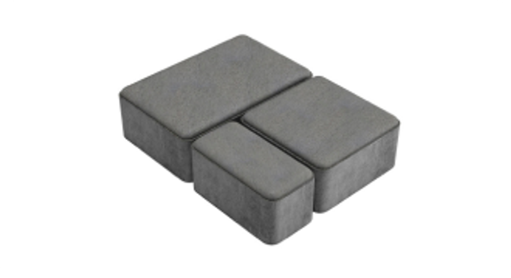 Тротуарная плитка «Брук» с прямыми углами