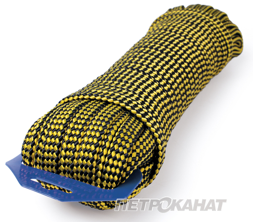 Линь ПЛАВАЮЩИЙ плоский 8,0 мм. 350 кг, 20 м, евромоток