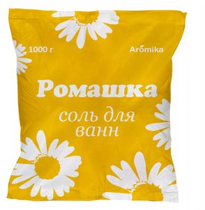 Соль Аромика ромашка для ванн 1 кг