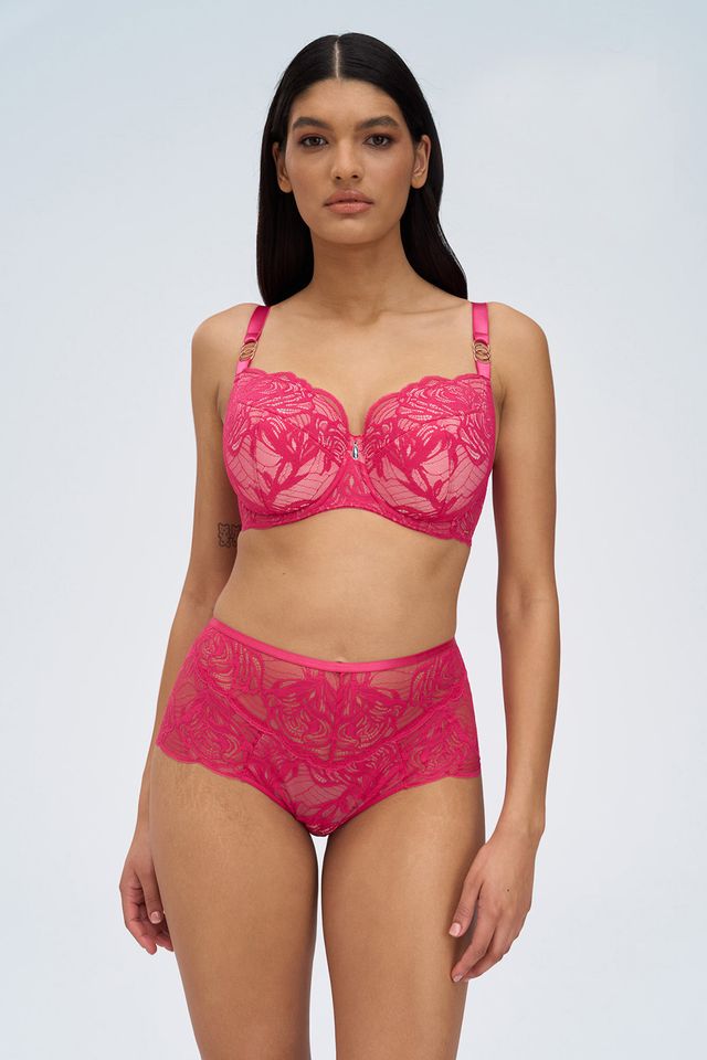 Бюстгальтер - полупоролон цвета фуксия Euphoric Rouge