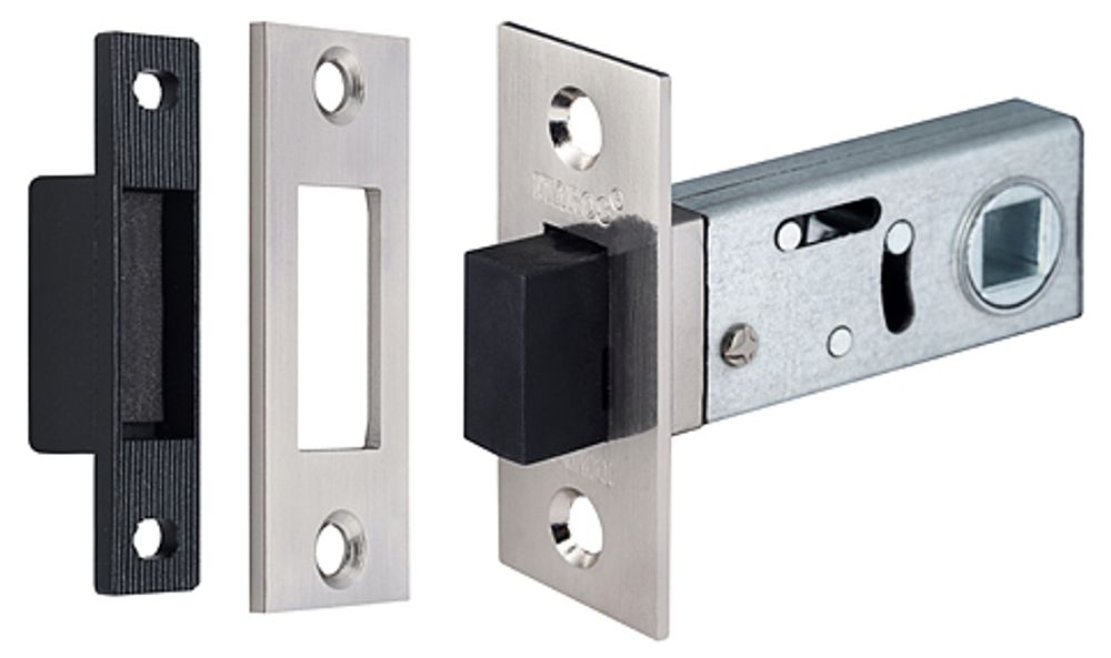 Защелка сантехническая магнитная ИТАРОС 51 мм белый никель SN