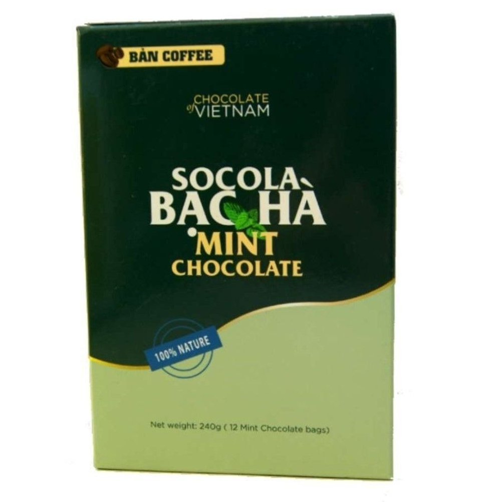 Какао с мятой Socola Bac ha 12 пак. по 20г (Вьетнам), 240г